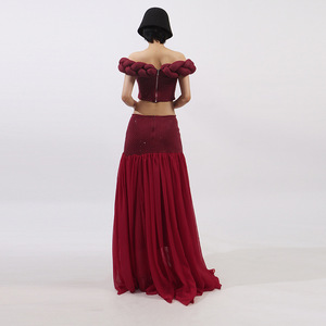 Nuevo diseñador <span class=keywords><strong>de</strong></span> celebridades moda <span class=keywords><strong>fiesta</strong></span> Tops y faldas conjunto <span class=keywords><strong>de</strong></span> 2 piezas vestido <span class=keywords><strong>de</strong></span> <span class=keywords><strong>fiesta</strong></span> <span class=keywords><strong>de</strong></span> <span class=keywords><strong>mujer</strong></span> - Product Image 6