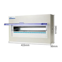 Boîtier de distribution CHNT série PZ30 pour montage en saillie/encastré, armoire de distribution électrique MCB 4-45 voies