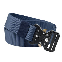Ceinture en tissu nylon réglable avec boucle à dégagement rapide en alliage métallique, ceinture de chasse, de randonnée, de sport, ceinture tactique d'extérieur pour hommes