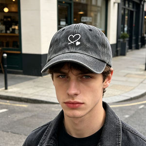 Gorra de Béisbol Vintage Desgastada de Algodón Lavado con Logo Personalizado, Bajo MOQ, OEM ODM, Gorras de Corona Suave Sin Estructura - Product Image 5