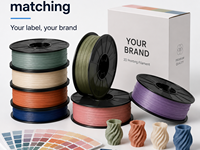 Filamen Printer 3D Hopeda Value ABS 1.75mm High Impact untuk Pencetakan, Harga Grosir, Warna Kustom untuk Bambu Lab