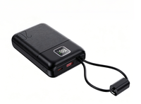Chargeur portable PD45W - Charge rapide, grande capacité, 20000mAh, batterie externe mobile, batterie externe portable compacte pour l'extérieur