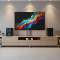 200W haute puissance haute fidélité haut-parleur maison HIFI fièvre passif Audio Home cinéma étagère bureau 4 pouces ruban tweeter