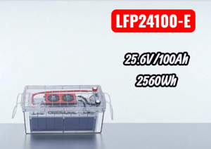 Batería Solar de Estado Sólido LiFePO4 <span class=keywords><strong>Gemera</strong></span> de Alta Potencia, 25.6V 200Ah, 2.5kWh, 6000 Ciclos, 12.8V Nominal, BMS Inteligente - Product Image 2