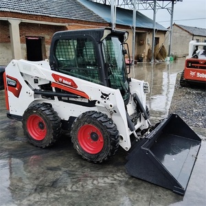 Chargeur latéral Bobcat 550 de marque premium, rotation à 360 degrés sur site, mini-chargeur S550, faible nombre d'heures de travail, prix bas en vente - Product Image 6
