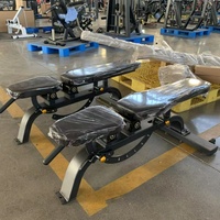 Équipement de fitness pour salle de sport commerciale, banc de musculation en gros pour l'entraînement, banc à haltères réglable pour la musculation