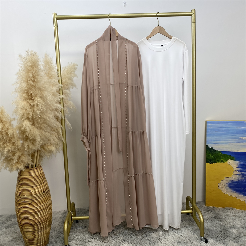 Beige (White Inner Dress)