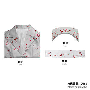 ชุดคอสเพลย์พยาบาลเสียงสะท้อน2re เนินเขาเงียบเครื่องแต่งกายซอมบี้สวมบทบาทผู้ใหญ่ผู้หญิงผ้าโพลีเอสเตอร์ - Product Image 6