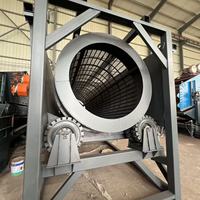 Petite machine de criblage rotative sans axe, utilisée pour le criblage du gravier de mine d'or, des roches et du sol