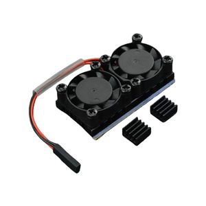 Raspberry <span class=keywords><strong>PI</strong></span> Dual-Fan Koelset (Compatibel met Raspberry <span class=keywords><strong>PI</strong></span> 3B/3B+/4B) - Product Image 1