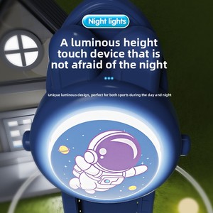 Herramienta de entrenamiento de salto ajustable para niños al por mayor dispositivo de medición de altura de plástico con conteo de voz para bebés - Product Image 5