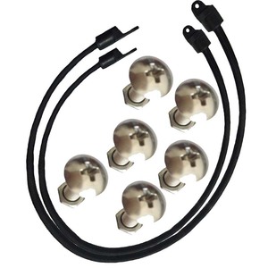Pernos de tornillo de acero inoxidable para embarcaciones con cuerda elástica de 50 cm para reparación y piezas de repuesto de kayaks y embarcaciones al aire libre - Product Image 3