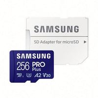Carte mémoire originale pour SAMSUNG Pro Plus TF SD 128 Go, 256 Go, 512 Go avec adaptateur U3 A2 V30 pour caméra 4K