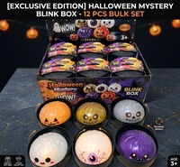 Nouveau jouet compressible en plastique, doux et mignon, à thème Halloween, en forme de pain fantôme/gelée, adapté aux enfants de 14 ans et plus