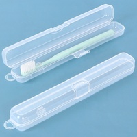 SUNSHING OEM ODM Porte-brosse à dents en plastique pour enfants, étui de voyage portable en plastique pour brosse à dents, boîte à brosse à dents pour salle de bain