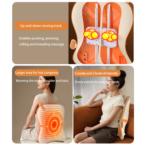 2025 nouvelle idée de produit dispositif de <span class=keywords><strong>Massage</strong></span> du dos chauffant taille Relax coussin de <span class=keywords><strong>Massage</strong></span> pétrissage Machine de <span class=keywords><strong>Massage</strong></span> du corps <span class=keywords><strong>pour</strong></span> chaise de bureau - Product Image 5