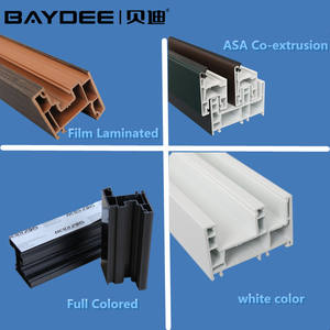 กรอบประตู UPVC โปรไฟล์ PVC โปรไฟล์ผู้ผลิตสำหรับหน้าต่าง - Product Image 6