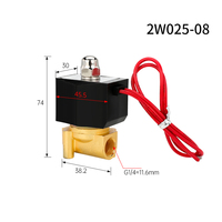 Électrovannes hydrauliques 12v24v110v220v vannes solénoïde eau air vapeur membrane proportionnelle bobine de cuivre électrovanne en laiton