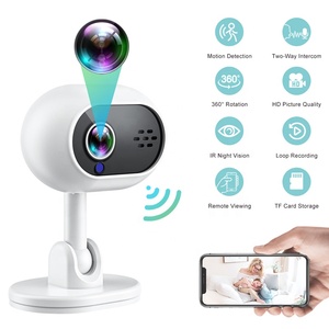 Mini Cámara Inteligente para el Hogar <span class=keywords><strong>A4</strong></span>, 1080P, Wifi 2.4G, Cámara de Seguridad Interior, Visión Nocturna, Audio Bidireccional, Detección de Movimiento, Alarma, Aplicación para Teléfono - Product Image 5