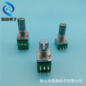 Potentiomètre rotatif Rv097 à 5 broches, simple, avec interrupteur, résistance réglable étanche pour équipement audio - Product Image 2