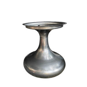 कारखाने प्रत्यक्ष 304 स्टेनलेस स्टील अंडाकार कॉफी टेबल बेस लेग धातु कताई भागों Yaxin ब्रांड अनुकूलन योग्य - Product Image 2