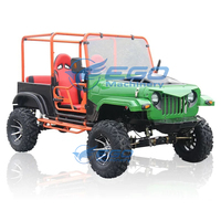 Usine directe 200cc 250cc Mini Willys Jeep 2 places automatique avec moteur 1000w 4 temps essence arbre de carburant entraînement Mini Jeep