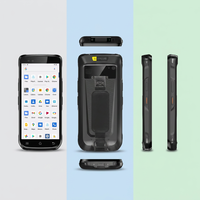 PDA mobile 6 pouces, scanner de codes-barres 2D, tablette Android 12, PC robuste, lecteur NFC, gestion des stocks logistique, 4 Go de ROM + 64 Go de RAM