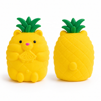 Jouet Squishy Géant Pêche, Jouet Anti-stress Souple à Presser en Forme de Fruit, Pêche Géante à Presser, Vente en Gros, Caoutchouc, 5 à 7 Ans