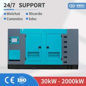 גנרטור דיזל <span class=keywords><strong>75</strong></span> קילוואט עם מערכת העברה אוטומטית, פעולה שקטה במיוחד, רעש נמוך 70 דציבל (A), גיבוי חשמל לאזורים מגורים, 50/60 הרץ, יציאה יציבה. - Product Image 2