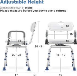 Mason 360 desgree <span class=keywords><strong>Siwel</strong></span> Blowd chaise de douche en plastique PE - Product Image 3