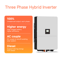 Système solaire hybride 80 kW, kit complet de panneaux solaires haute tension, systèmes d'énergie solaire pour usage commercial et industriel