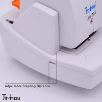 Agrafeuse électrique robuste Jhimhau JH70-2 - Machine de reliure automatique de bureau pour agrafage de livrets