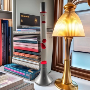 Lampe à lave créative pour la maison, salon, style moderne minimaliste, source de lumière incandescente, 22x77cm, 220V, lampe de restaurant - Product Image 2