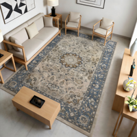 Tapis moderne en polyester tissé et gaufré imprimé en 3D, vente en gros en Chine, pour usage hôtelier