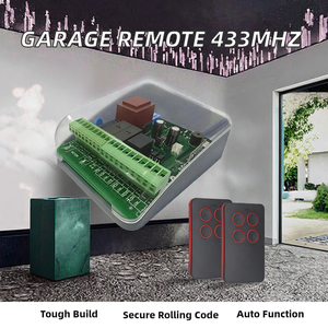 Scheda di controllo automatica tapparella impermeabile Anti-Shock 4 pulsanti 433.92mhz codice di rotolamento per Garage utilizzare telecomandi - Product Image 5