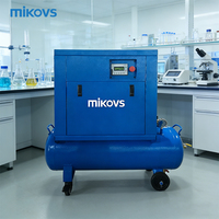 Compresseur d'air à vis Mikovs 2 en 1 de haute qualité 2,2 kW 3 kW 4 kW 5 kW 5,5 kW 7,5 kW 8 kW 220 V 380 V PM pour la réparation automobile