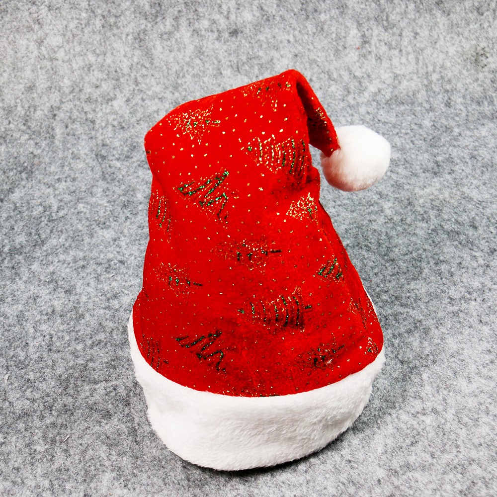 Sapin de Noël rouge