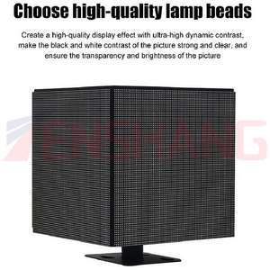 P2.5 Écran de cube magique de contrôle Wifi d'intérieur et d'extérieur polychrome de taille personnalisée Écran LED de cube créatif carré magique à 4 côtés - Product Image 3