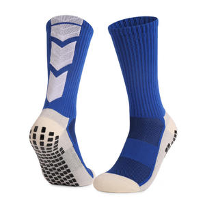 Wholesale Custom <b>Grip</b> <b>Socks</b> Mens Crew Football <b>Socks</b> Anti Slip Terry Cushion Sole Breathable Basketball Running Sports <b>Socks</b> - Product Image 6