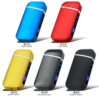 Briquet à arc électrique à commande tactile personnalisé 319 Outil de barbecue coupe-vent sans flamme rechargeable Cadeau parfait pour la fête des pères