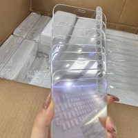 Protection d'écran en verre trempé 9H anti-rayures sans bulles à bords incurvés 3D 120C pour iPhone DUO 18 Pro Max