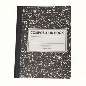Cuaderno de composición escolar personalizado de gran venta, cosido con hilo, 60 hojas, tamaño A5, papel Mairun de EE. UU., impreso en CMYK para estudiantes - Product Image 1