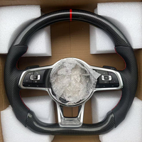 Accessoires de voiture pour Golf MK7/7.5 GTI R Volkswagen Modèle de voiture personnalisé en fibre de carbone Volant 2013 2014 2015 2016 2017-2020