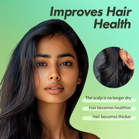 Traitement de perte de cheveux huile de neem argan à base de plantes indiennes repousse sauvage soins de croissance des cheveux huile essentielle pour les femmes noires