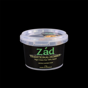 Logo de marque écologique imprimé personnalisé bol en plastique de qualité alimentaire de 8oz conteneur à paroi unique couvercle inviolable pour le houmous soja - Product Image 4