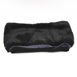 Fulishu Cinturón de soporte para la cintura con forro polar grueso, protección contra el frío para adultos, unisex, cierre de velcro, acolchado de algodón, dorado - Product Image 4