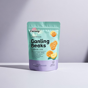 Sacs en mylar personnalisés à l'épreuve des enfants avec emballage de qualité supérieure en PE holographique pour le sucre, les odeurs et l'héliogravure - Product Image 3