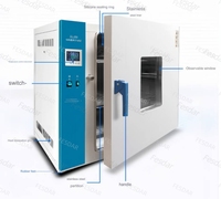 Four de séchage à convection numérique de laboratoire, four de réchauffement, four de séchage à air forcé