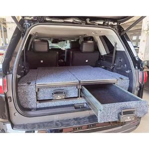 For Toyota Sequoia Truck Bed Drawer Systems Truck Wheel Well <b>Tool</b> <b>Box</b> Bed Storage Drawer System VRD4X4 4wd Drawer - Product Image 3