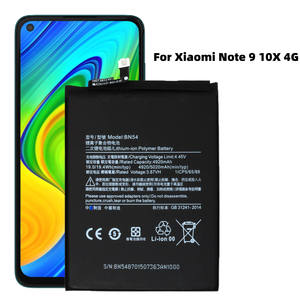 Batería de Teléfono Original de Alta Calidad <span class=keywords><strong>BN54</strong></span> para XIAOMI Redmi Note 9 10X 4G <span class=keywords><strong>BN54</strong></span> 5020mAh Reemplazo de Batería de Polímero de Litio-ion de 3.85V - Product Image 2